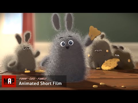 CGI 3D Animated Short Film ** DUST BUDDIES **- Funny &amp; Cute Animation by Ringling College