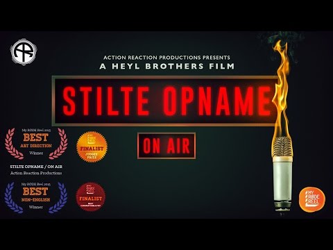 STILTE OPNAME / ON AIR - MY RØDE REEL 2015