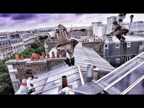 Behind The Scenes - Assassin&#039;s Creed Unity meets parkour